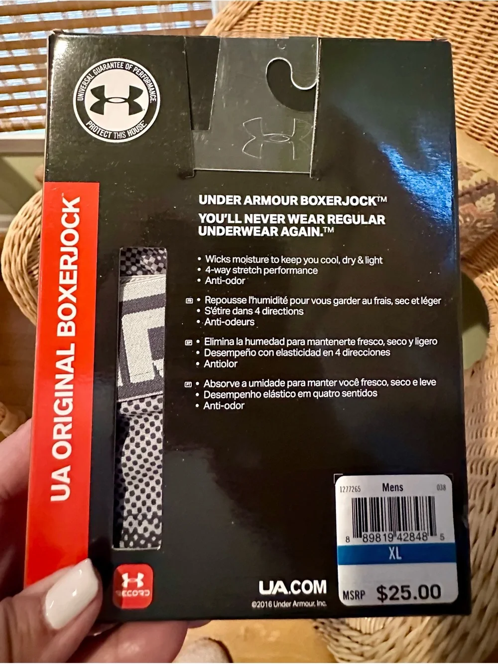 NWT Under Armour UA Original Boxerjock 6